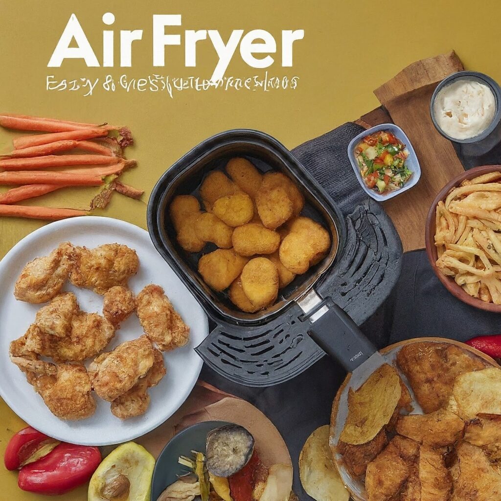 Air Fryer Recipes for Healthy Meals and Snacks